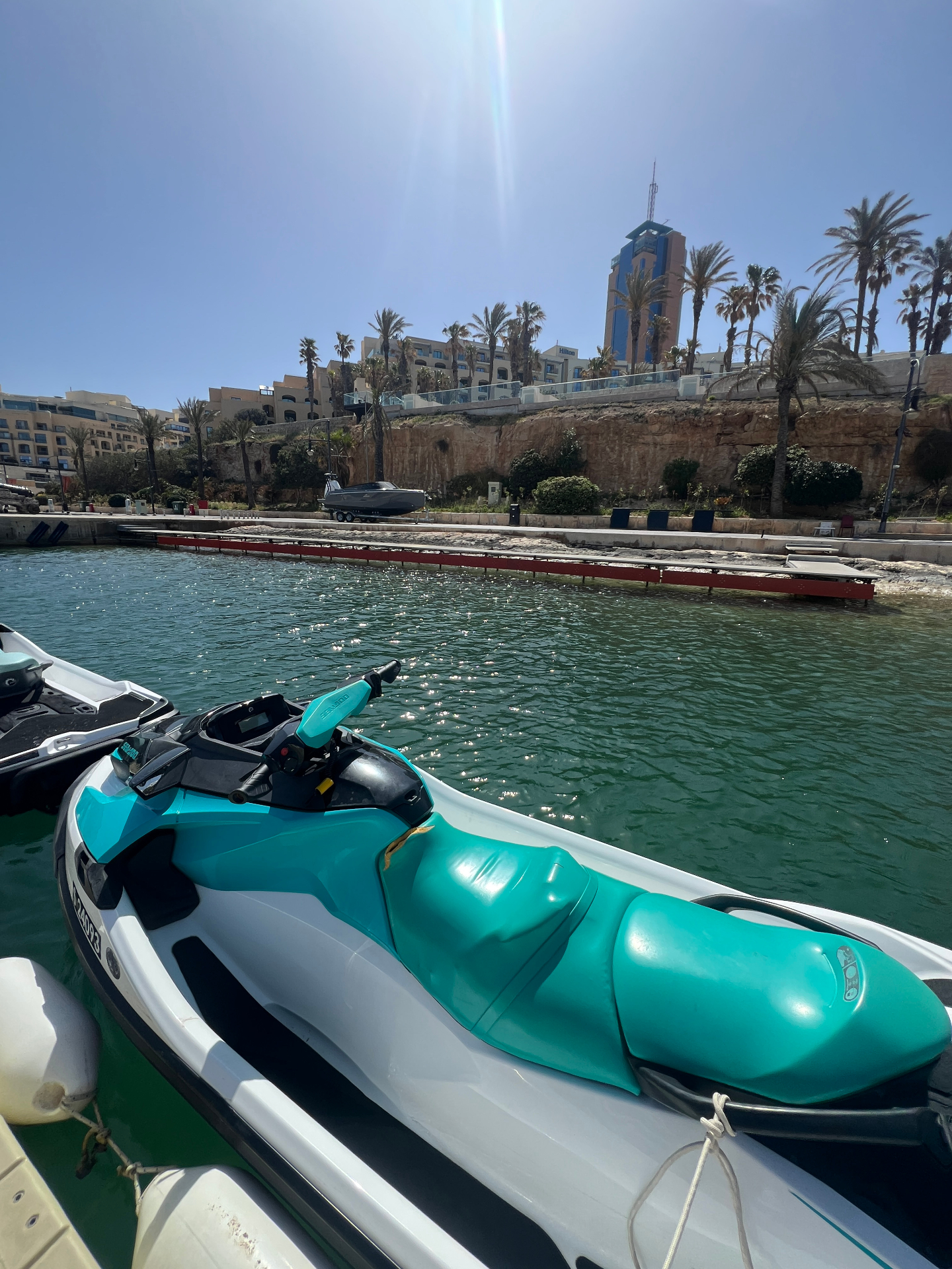 Jet Ski à Malte au départ de la marina