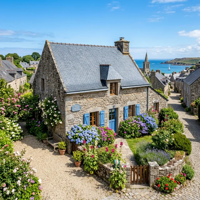 Villa premium en Bretagne face à la mer